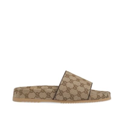 Gucci slide supreme print